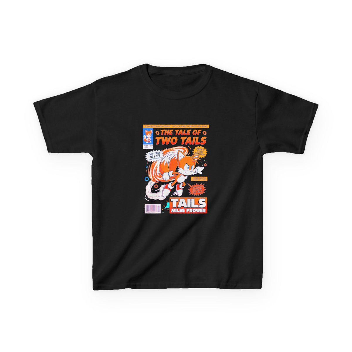 Kids Tee — Retro 'Two Tails' Arcade Graphic Tee
