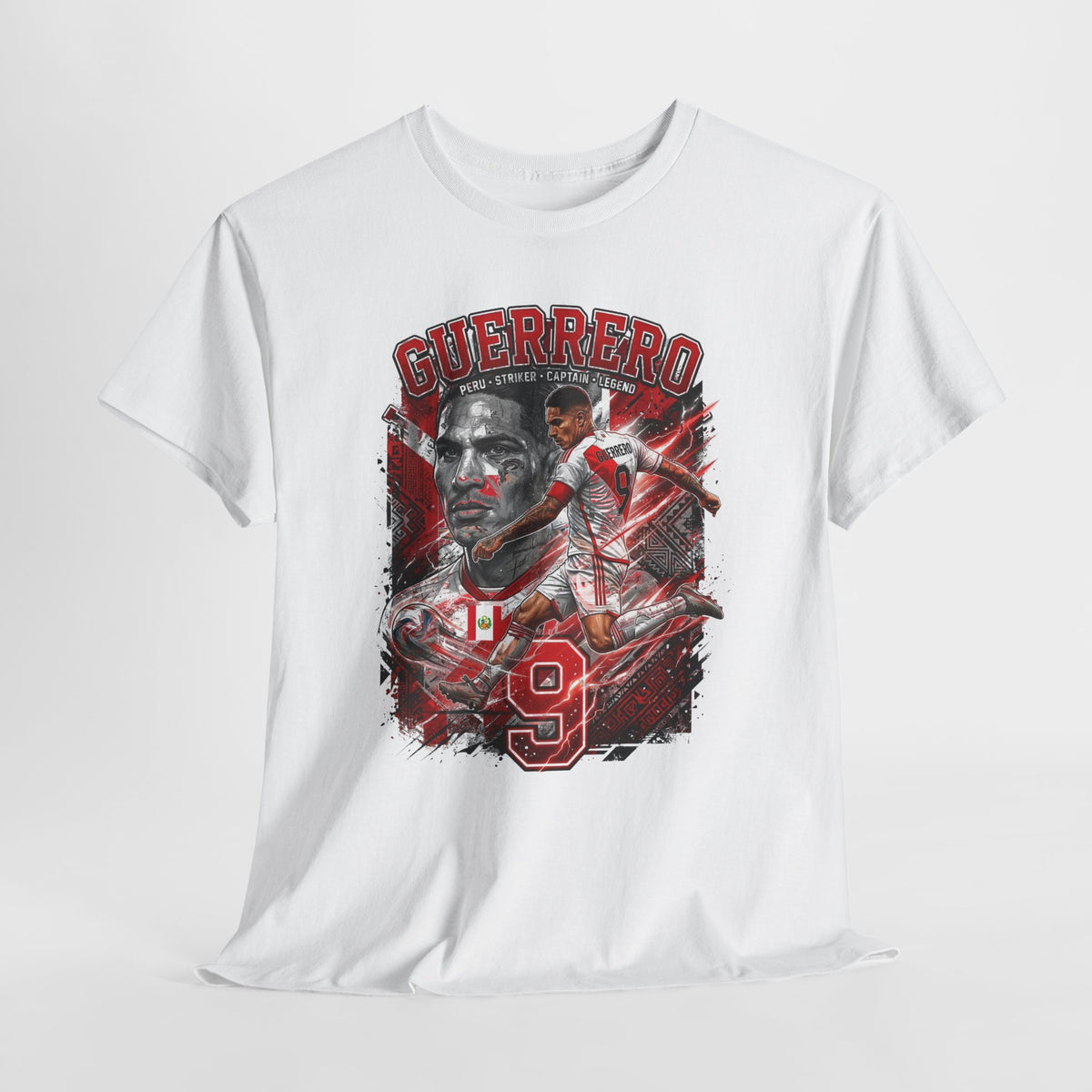 Guerrero #9 – Peruvian Captain & Legend T-Shirt