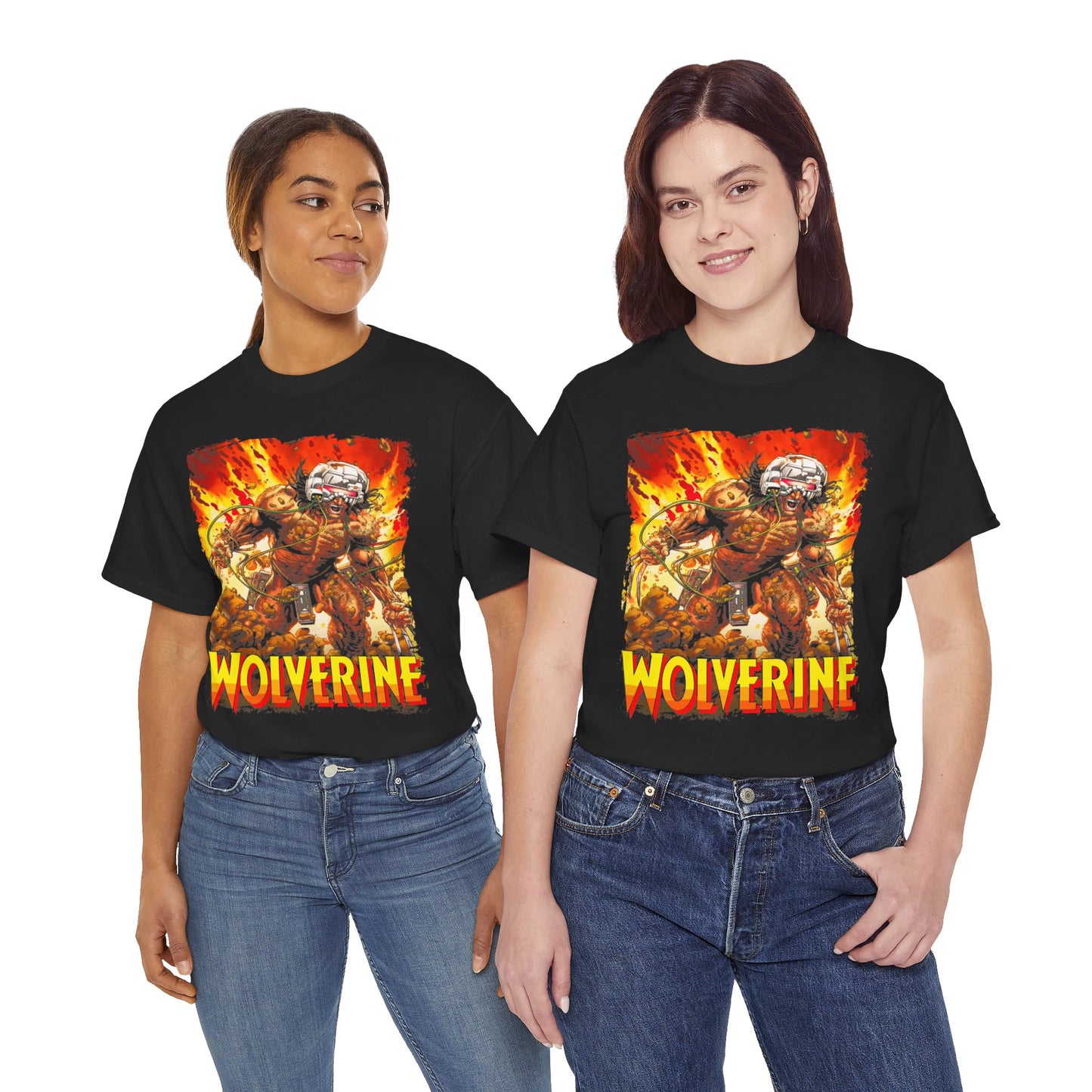 Wolverine Graphic Tee — Retro Comic Mutant Hero T‑Shirt