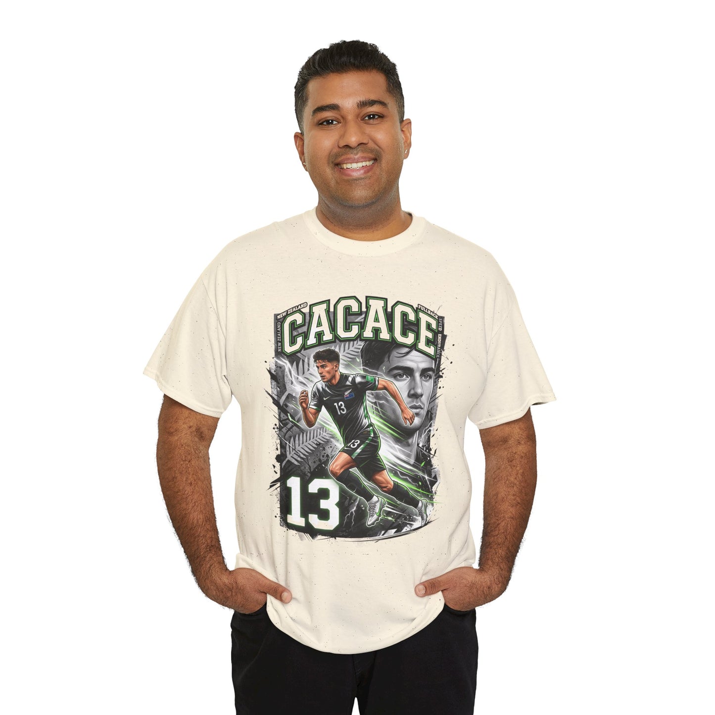 Cacace #13 – Kiwi Fullback Fury T-Shirt