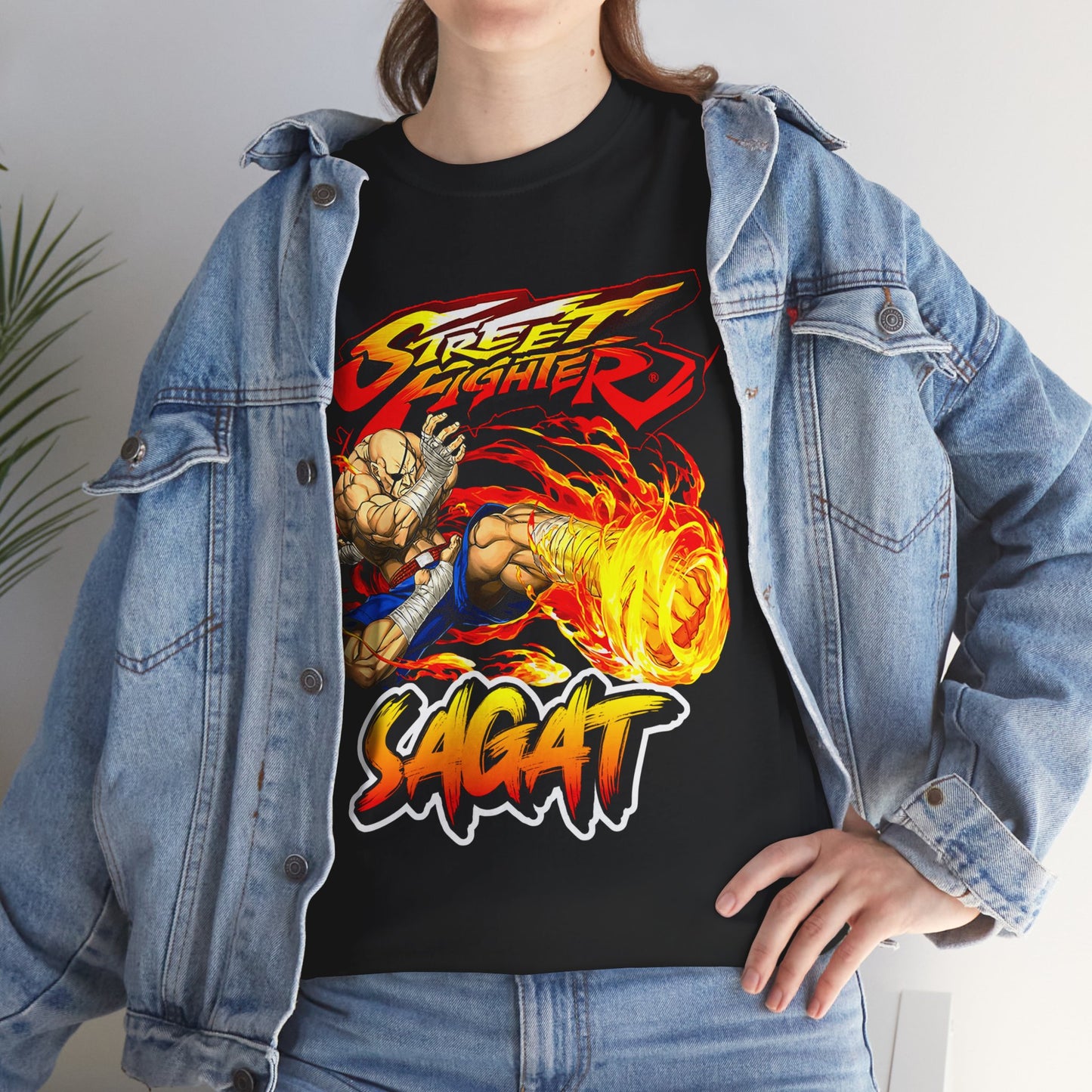 Street Fighter Sagat Tribute T-Shirt