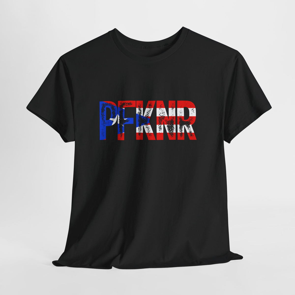 Patriotic 'PFW' Flag Graphic T-Shirt — Red White Blue Americana Tee