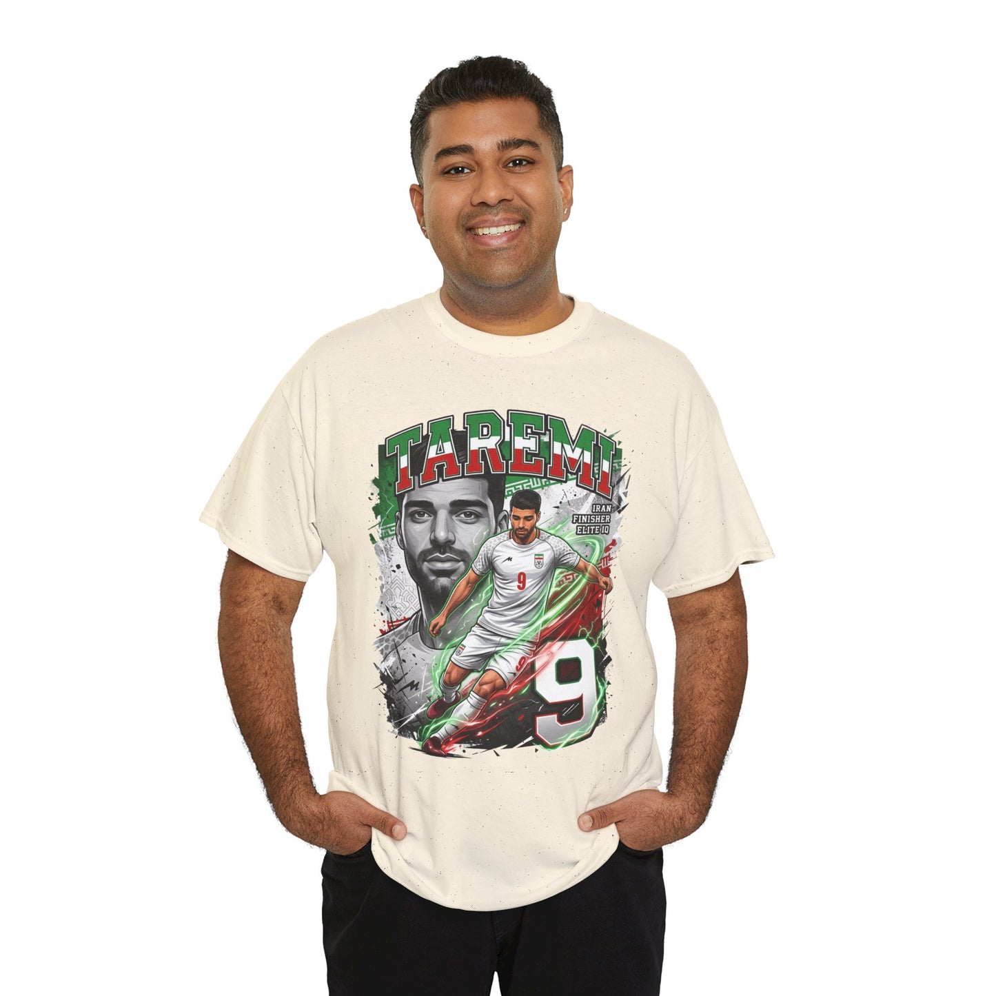 Taremi #9 – Persian Precision T-Shirt