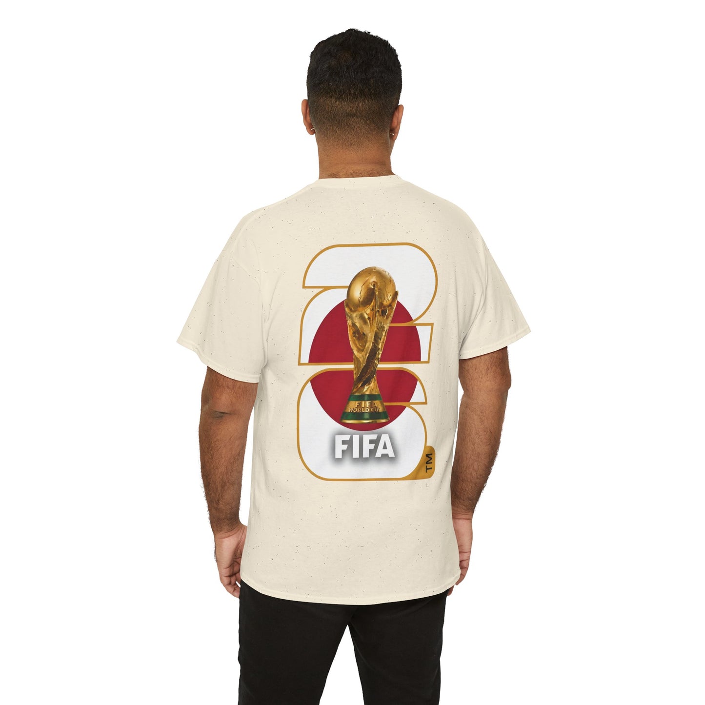 Japan 2026 FIFA World Cup Fan Edition – Front Crest & Championship Back Graphic T‑Shirt