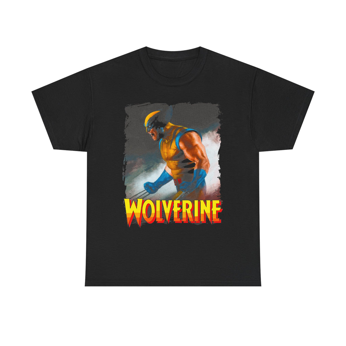 Wolverine Graphic Tee - Retro Comic Hero Shirt
