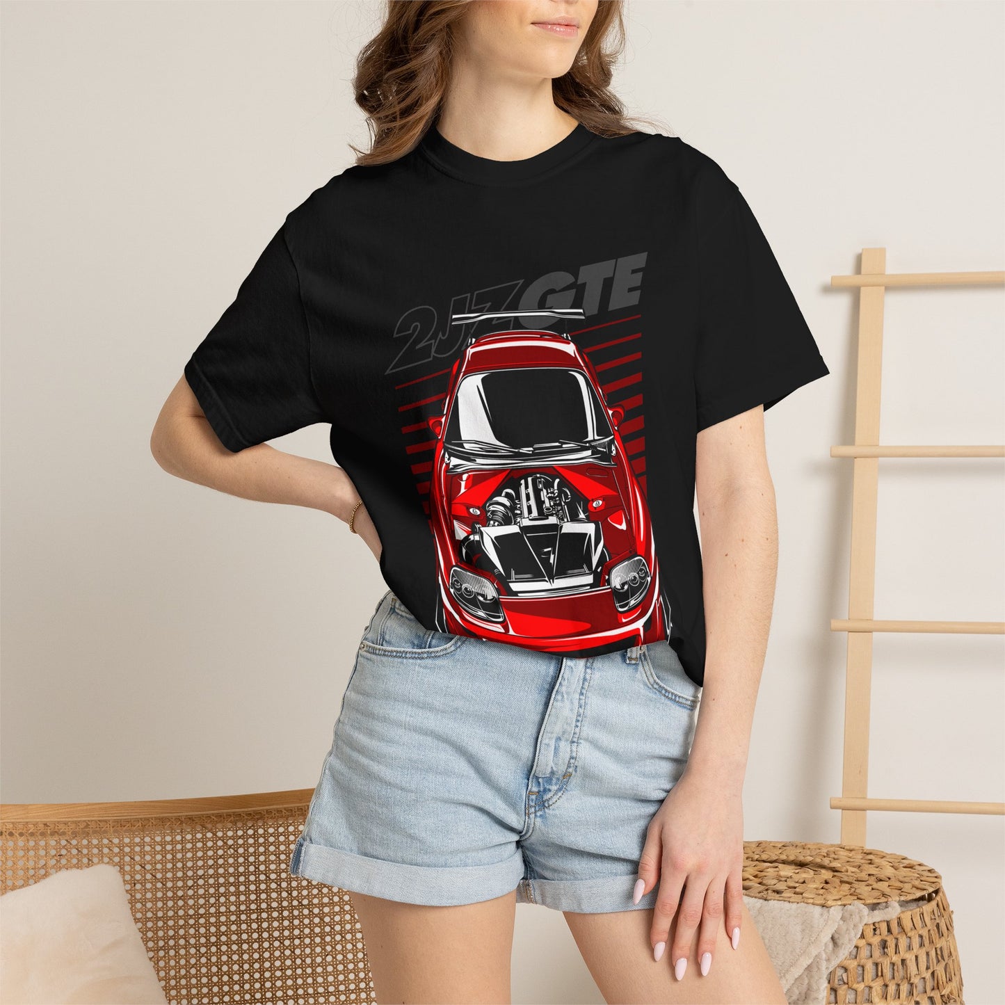 2.5 GTE Performance Sports Car Technical IllustrationT-shirt