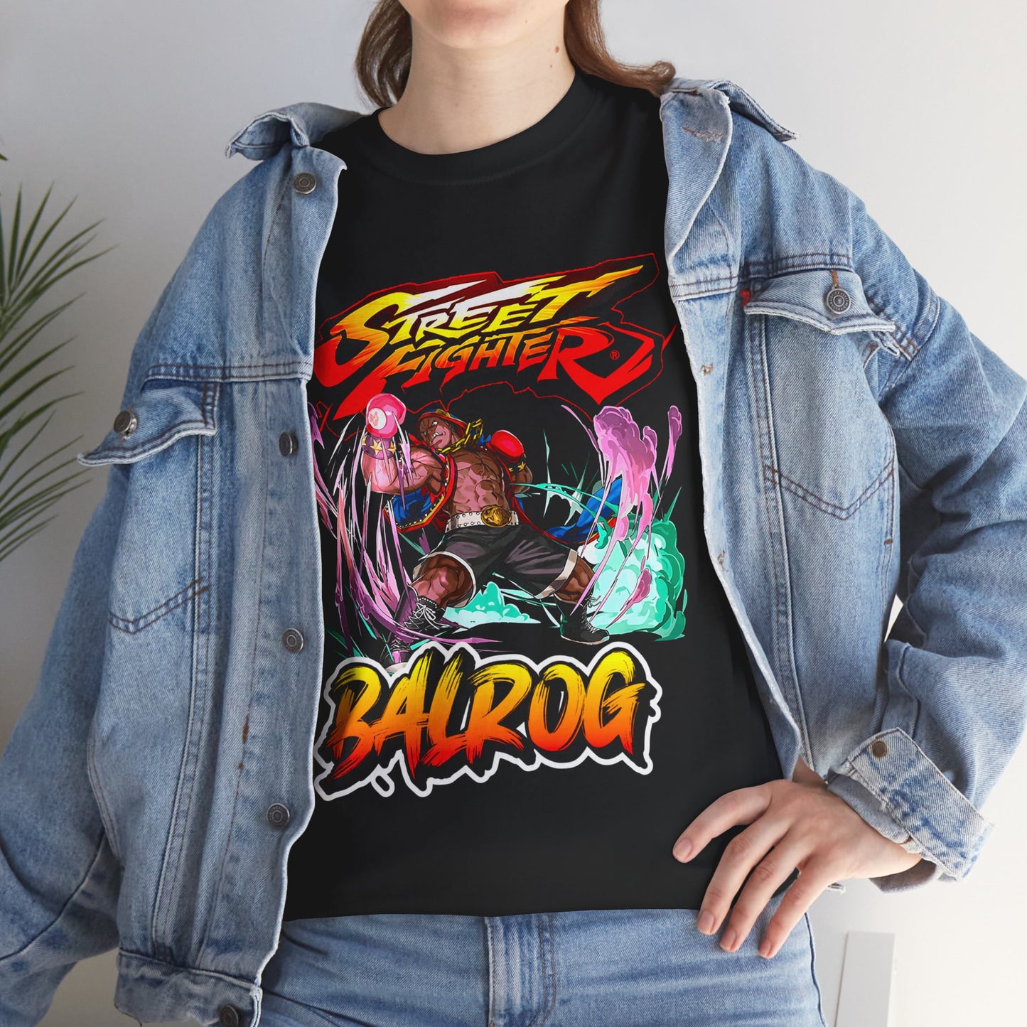 Barlog Street Fighter Action Pose T-shirt
