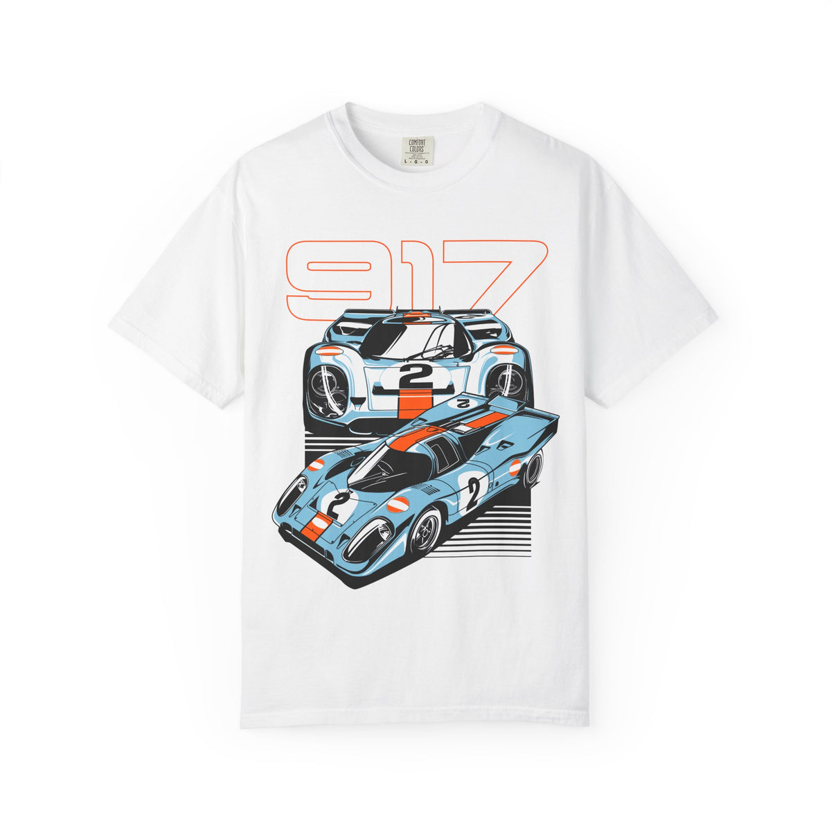 Porsche 917 Technical IllustrationT-shirt