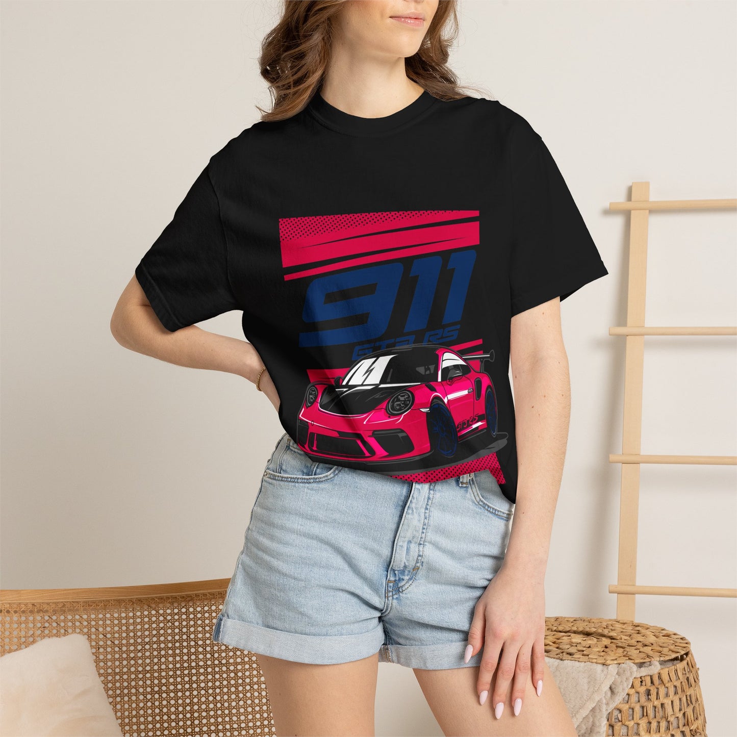 Porsche 911 RS Modern Graphic ArtT-shirt