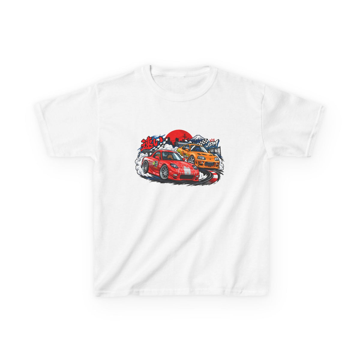 JDM Drift Legends β Kids Japanese Street Racing T-Shirt