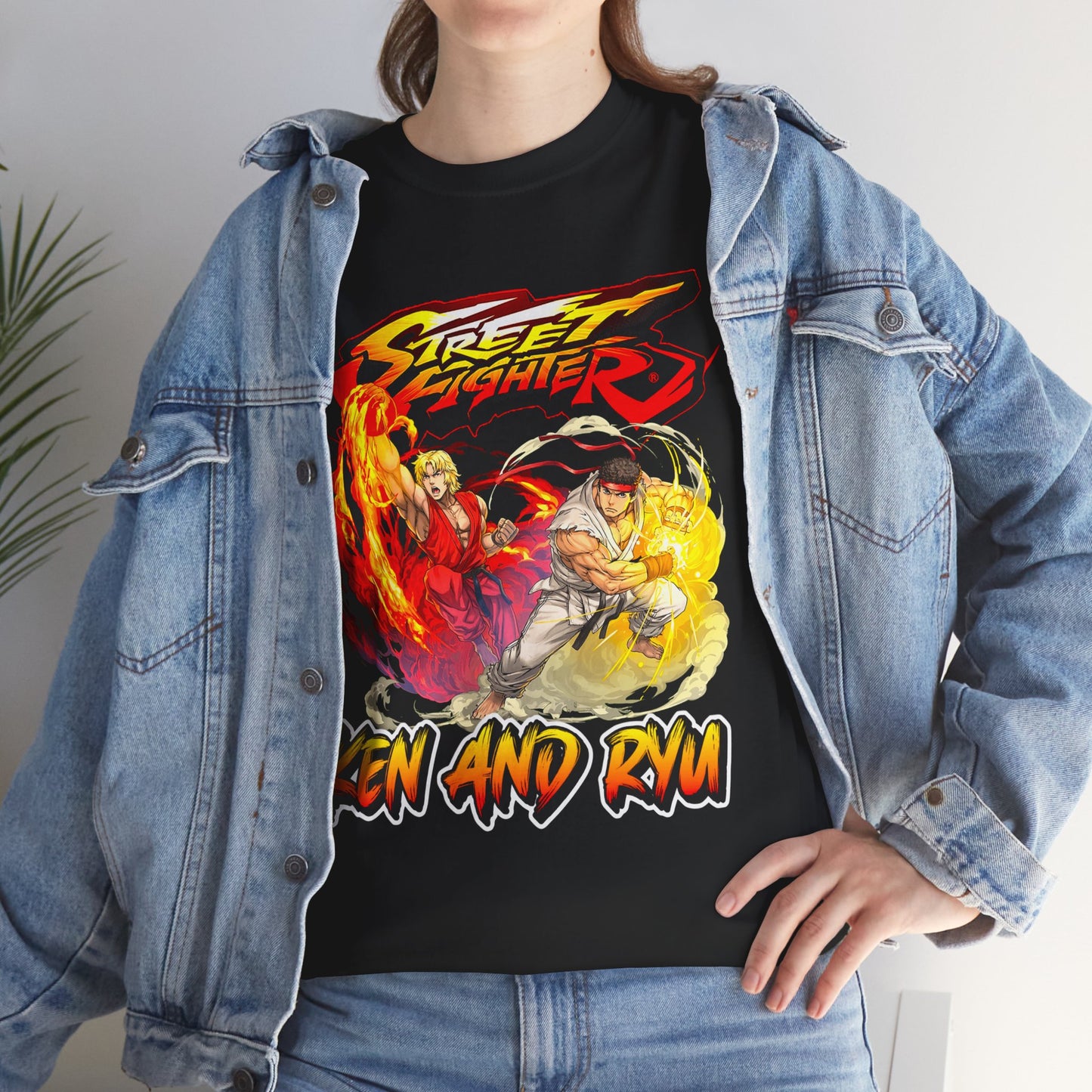 Street Fighter Ken and Ryu Combat T-shirt