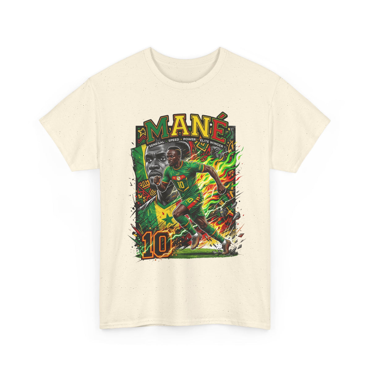 Mané #10 – Senegal Football Superstar T-Shirt