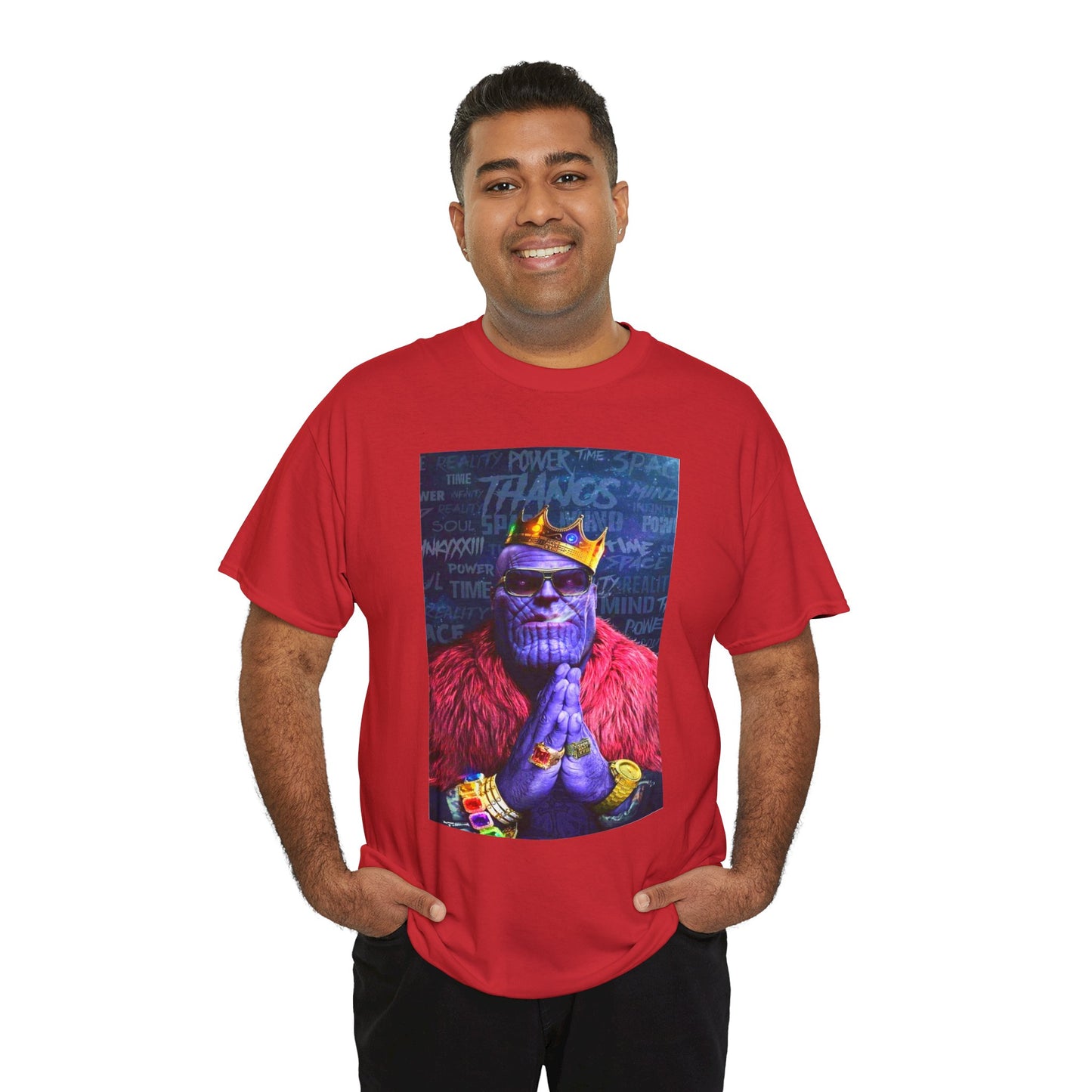 Thanos King Portrait T-Shirt — Urban Pop Art Graphic Tee
