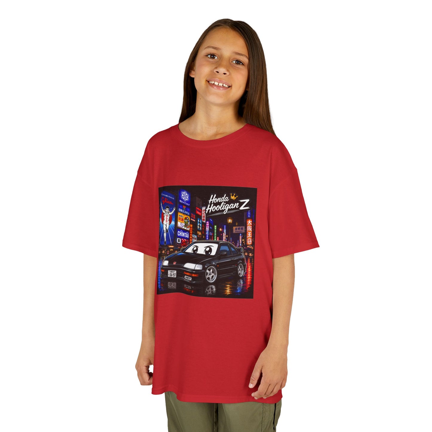 Kids Tee — Neon Night CRX Graphic