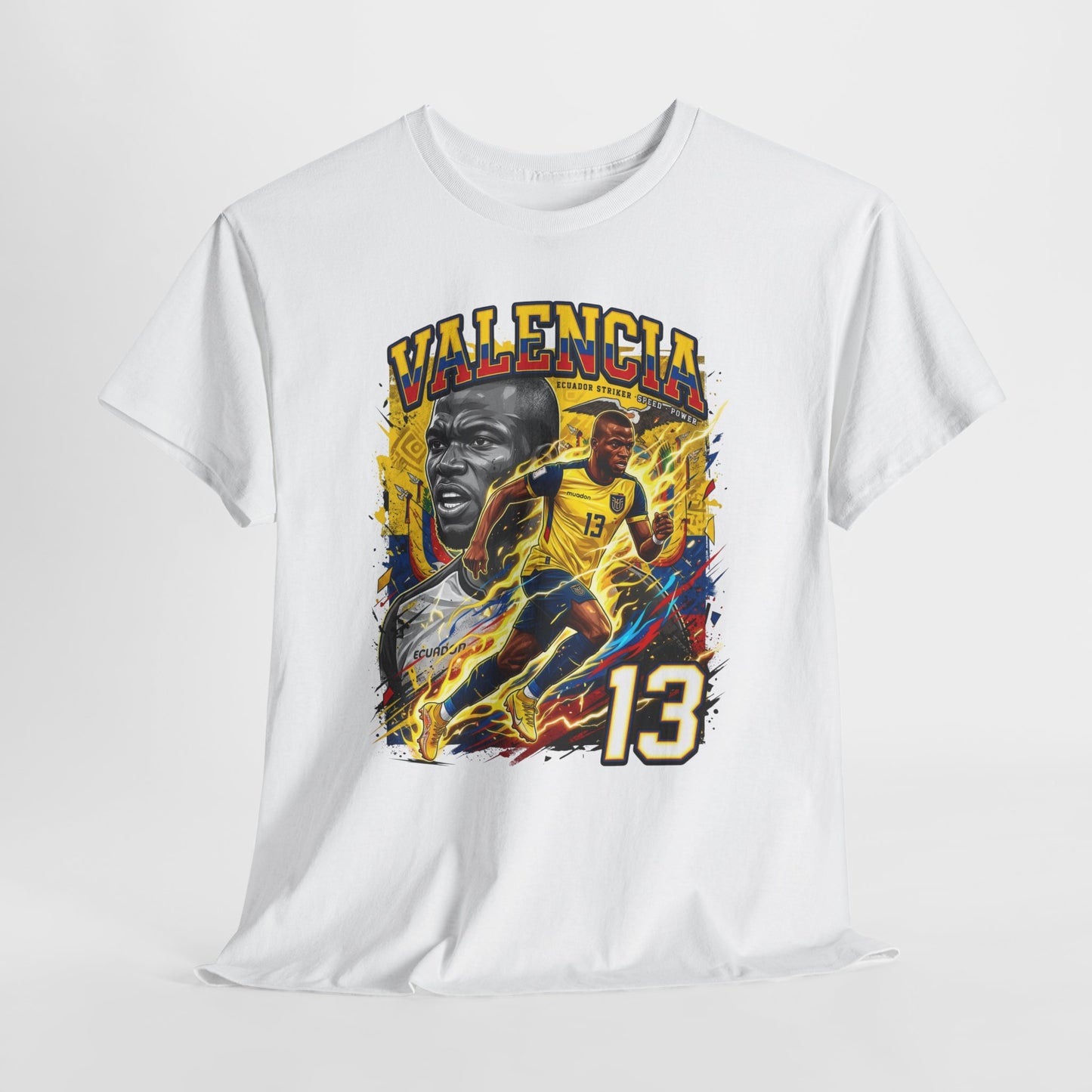 Valencia #13 – Ecuadorian Thunder T-Shirt