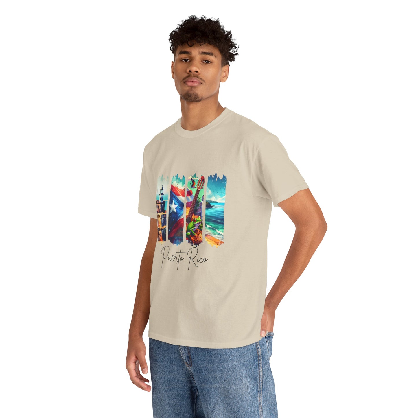 Puerto Rico Paradise T-Shirt — Island Postcard Watercolor Tee