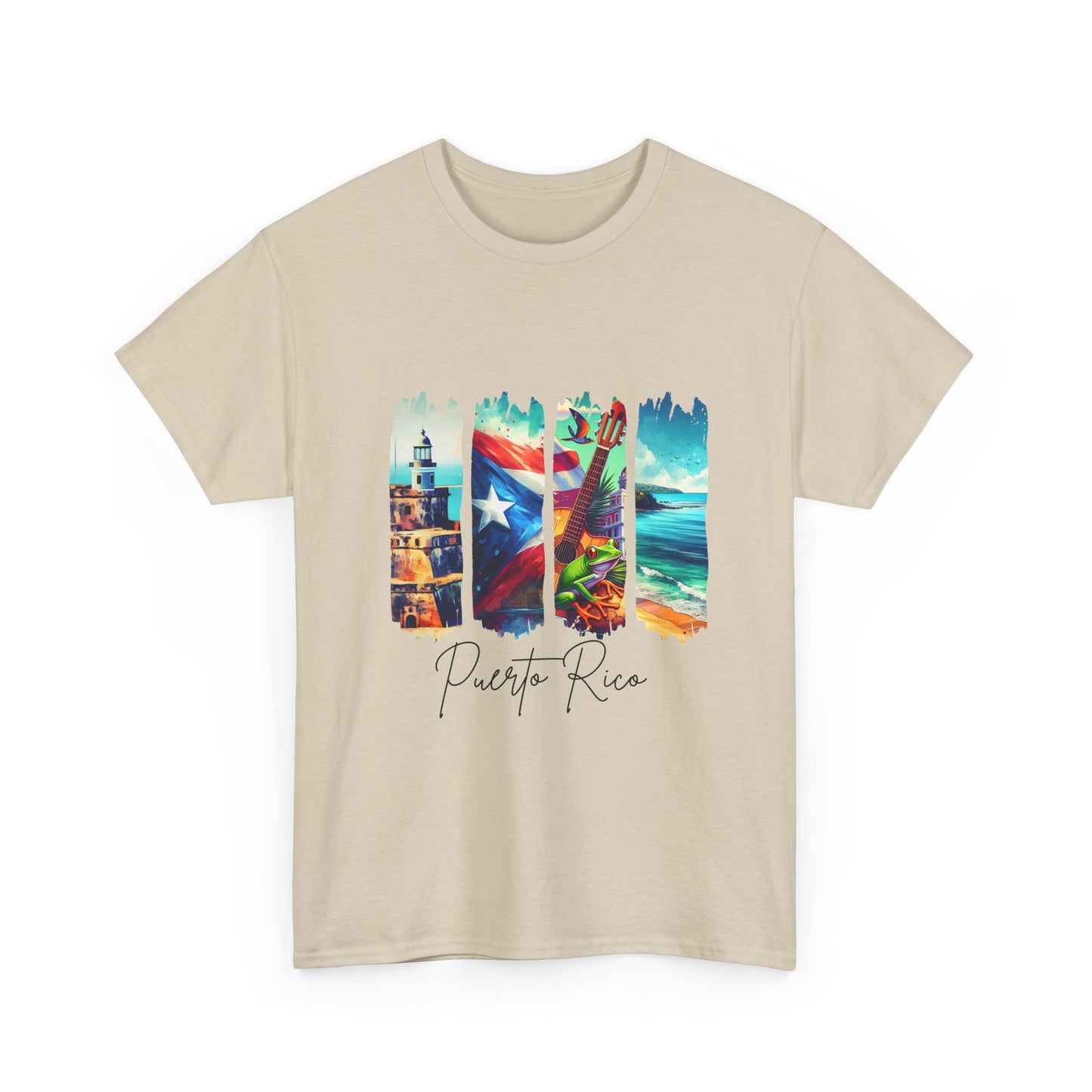 Puerto Rico Paradise T-Shirt — Island Postcard Watercolor Tee