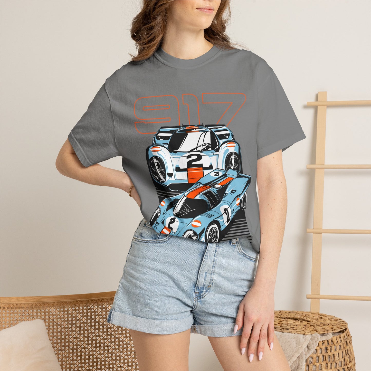 Porsche 917 Technical IllustrationT-shirt