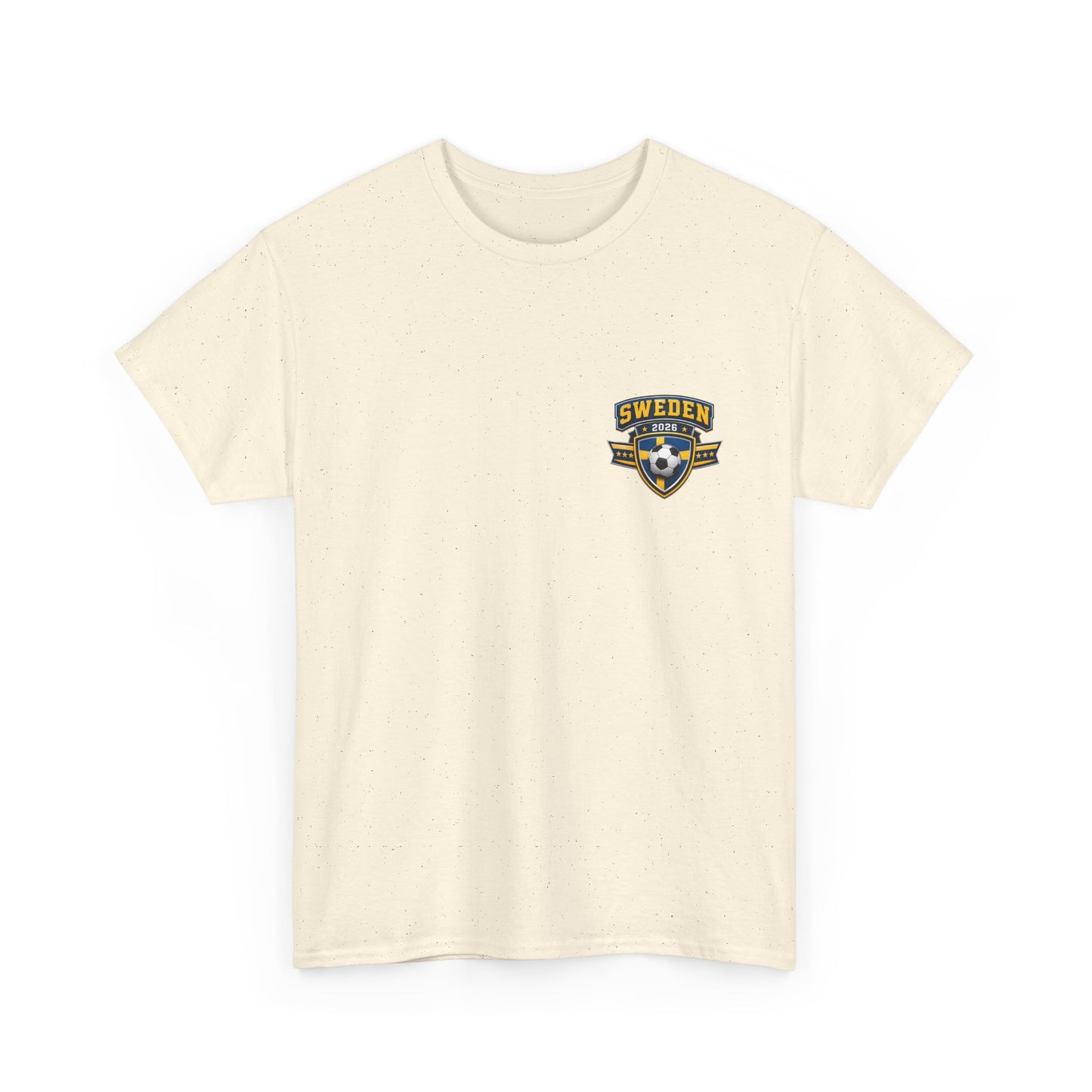 Sweden 2026 FIFA World Cup Fan Edition – Front Crest & Championship Back Graphic T-Shirt