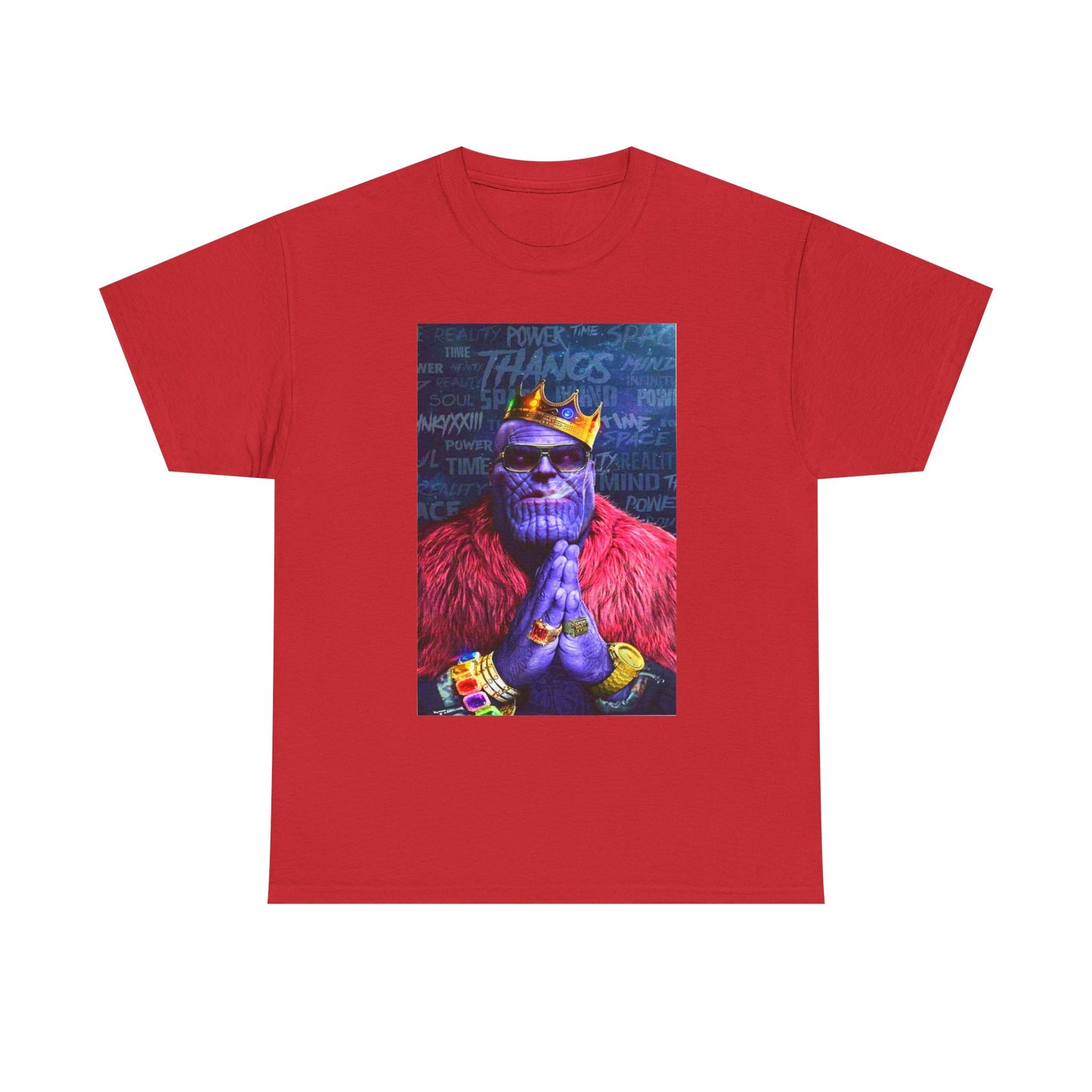 Thanos King Portrait T-Shirt — Urban Pop Art Graphic Tee