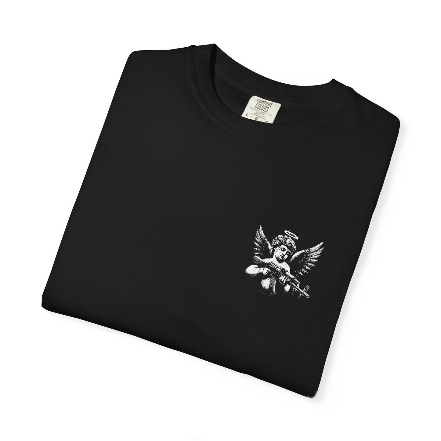 Funny Graphic T-Shirt — "The Devil Whispered I'm Coming For You... I Whispered Back 'That's Gay'"