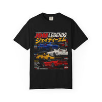 JDM Legends T-Shirt — Retro Japanese Sports Cars Graphic Tee