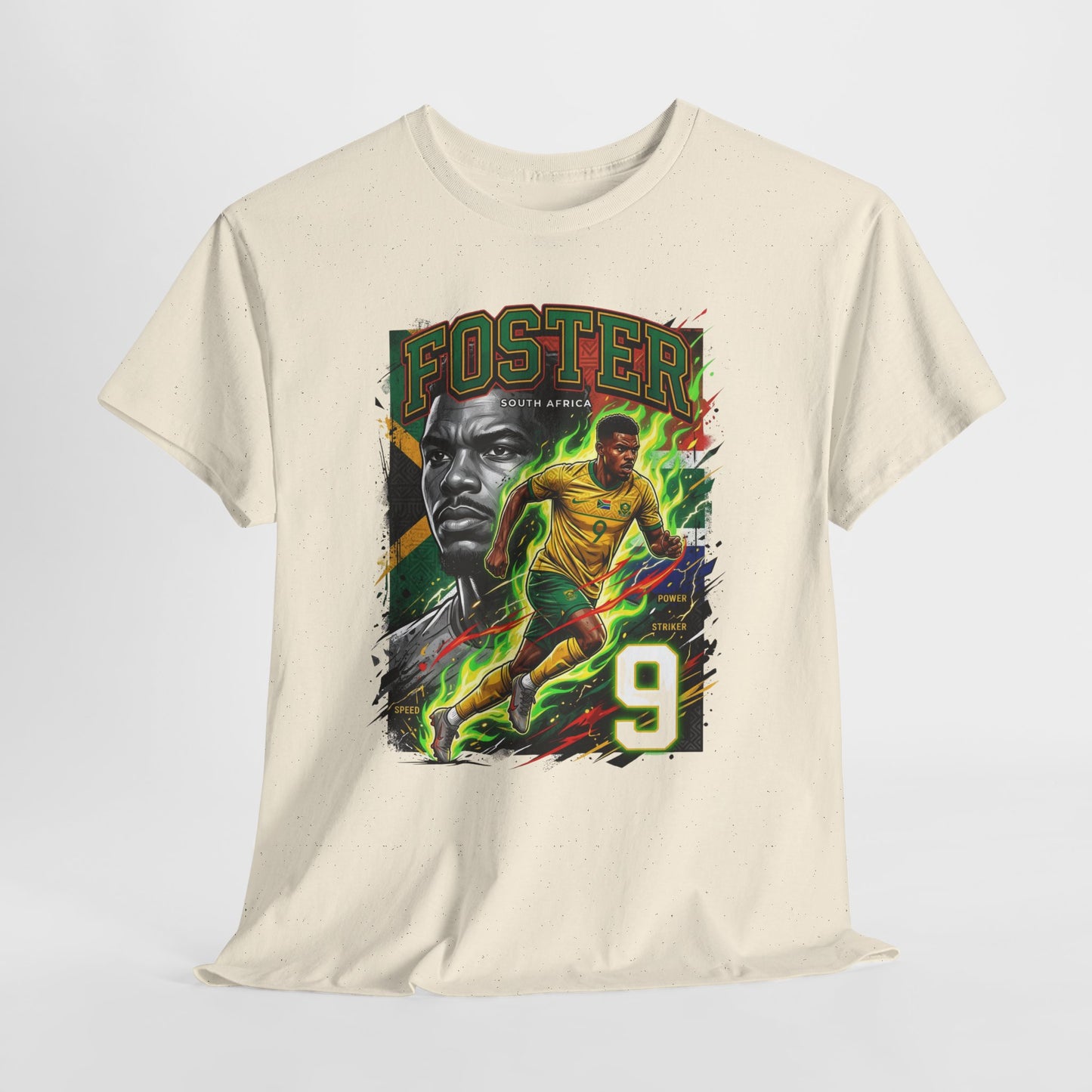 Foster #9 – South Africa Power Striker T-Shirt