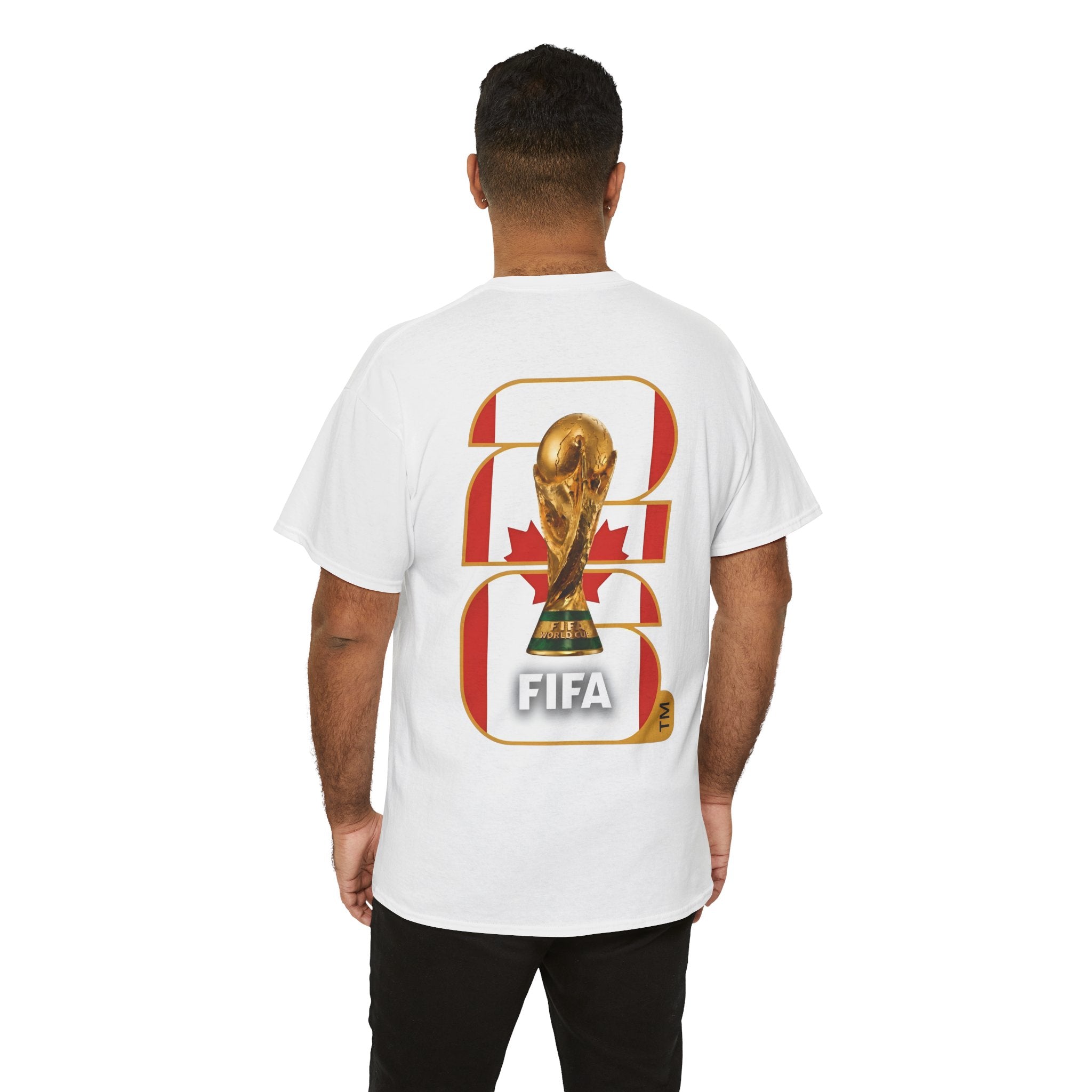 Canada 2026 FIFA World Cup Fan Edition – Front Crest & Championship Back Graphic T-Shirt