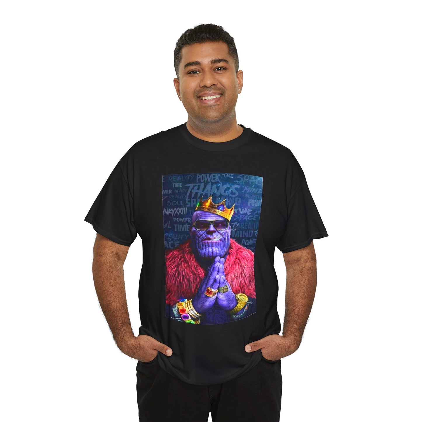 Thanos King Portrait T-Shirt — Urban Pop Art Graphic Tee