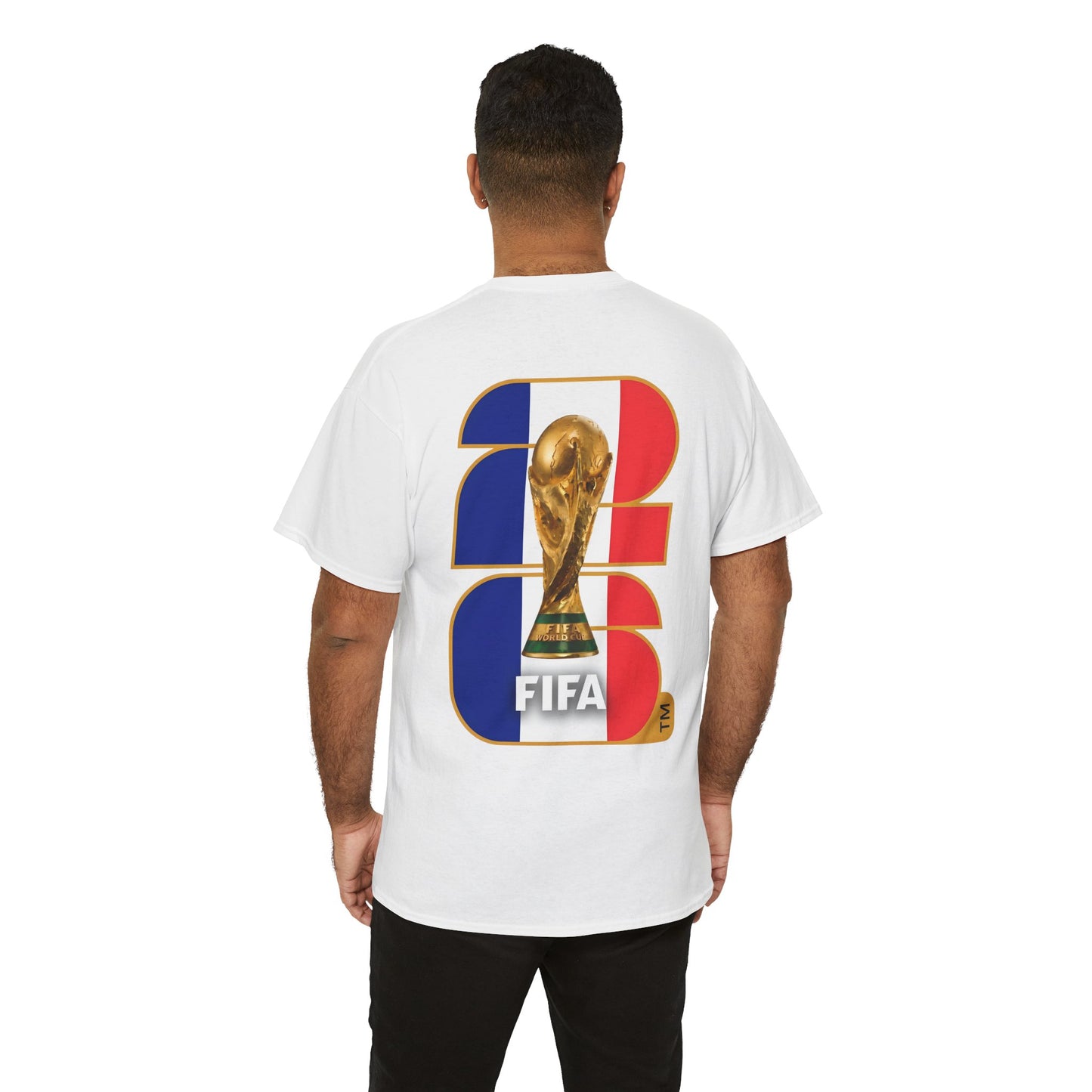 France 2026 FIFA World Cup Fan Edition – Front Crest & Championship Back Graphic T‑Shirt