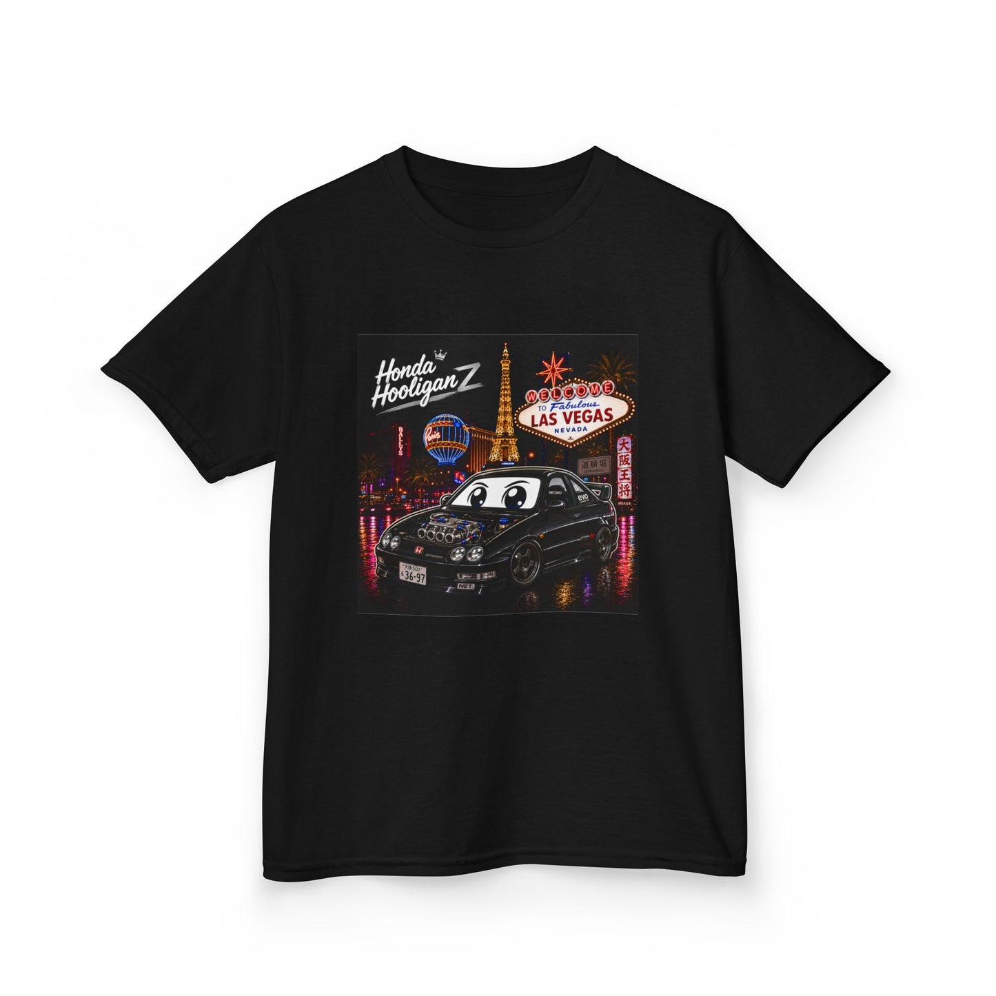 Kids Tee — 'Midnight Las Vegas' Cartoon ITB DC2