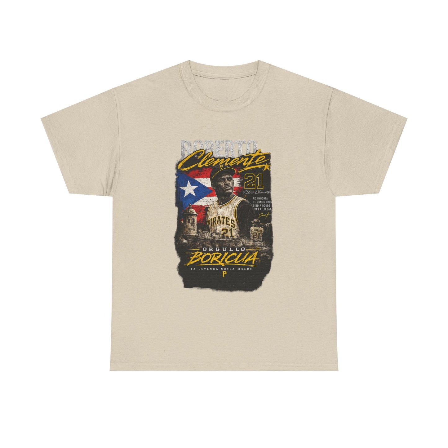 Roberto Clemente Puerto Rico Tribute T-Shirt