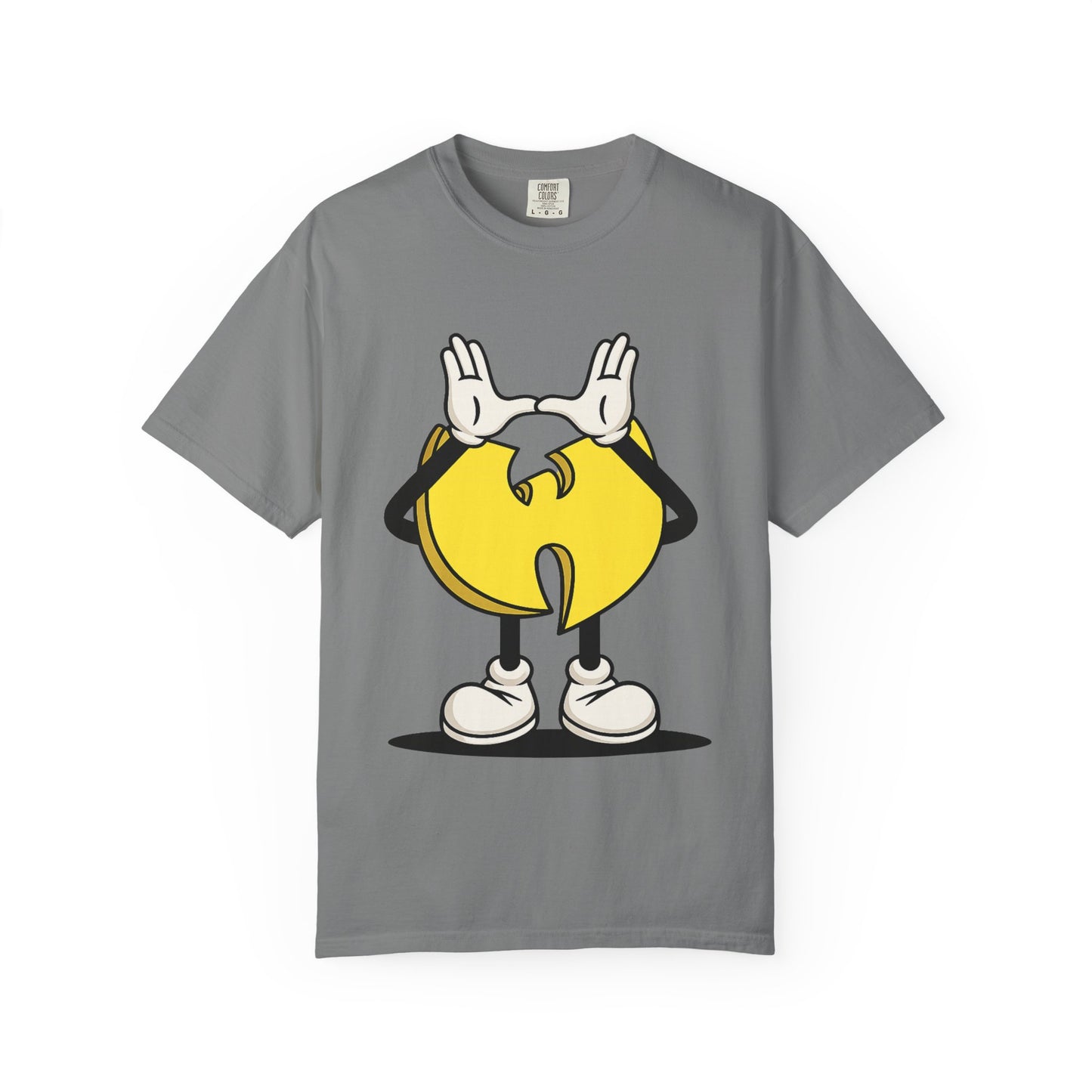 Wu-Tang Clan Inspired Cartoon "W" Hand Sign Graphic Tee
