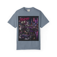 Tokyo Nightstreet Car T-Shirt — Neon JDM Retro Racing Tee