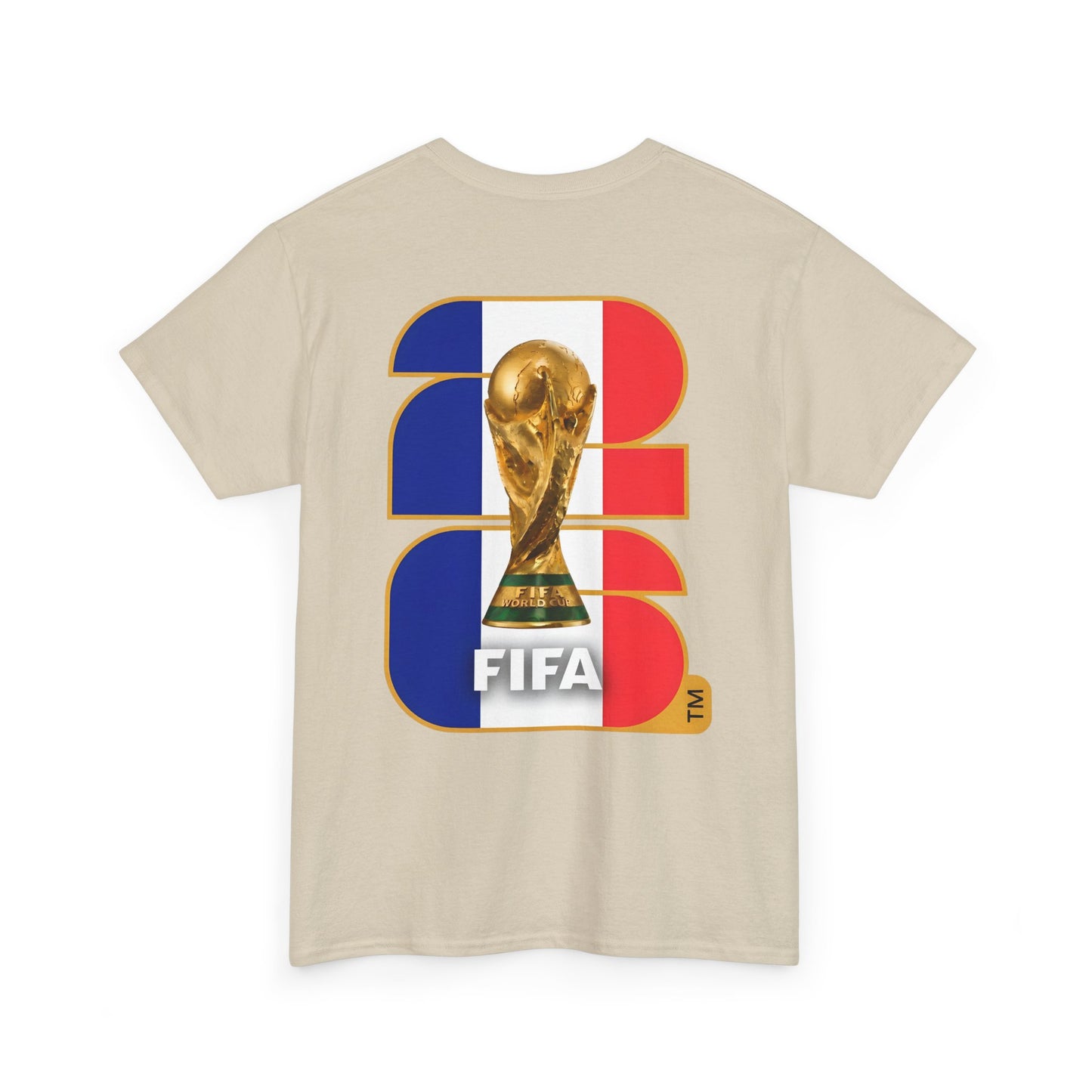 France 2026 FIFA World Cup Fan Edition – Front Crest & Championship Back Graphic T‑Shirt