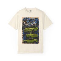 Honda HooliganZ T-Shirt — Vintage Green Sports Car Graphic Tee