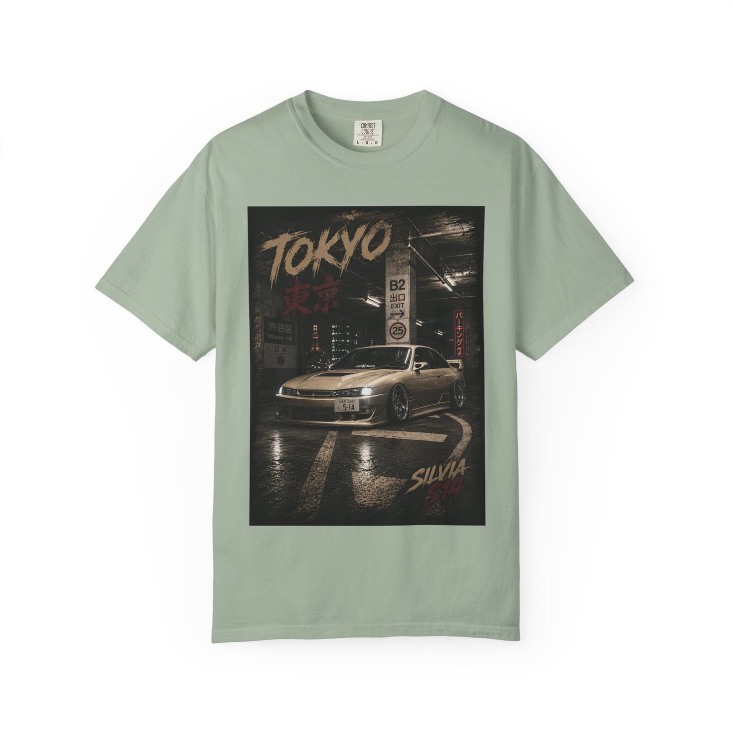 Tokyo Silvia T-Shirt — Night Street JDM Car Graphic Tee