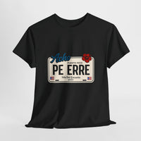 Acho PE ERRE Puerto Rico License Plate Tee — Isla Del Encanto Pride Shirt