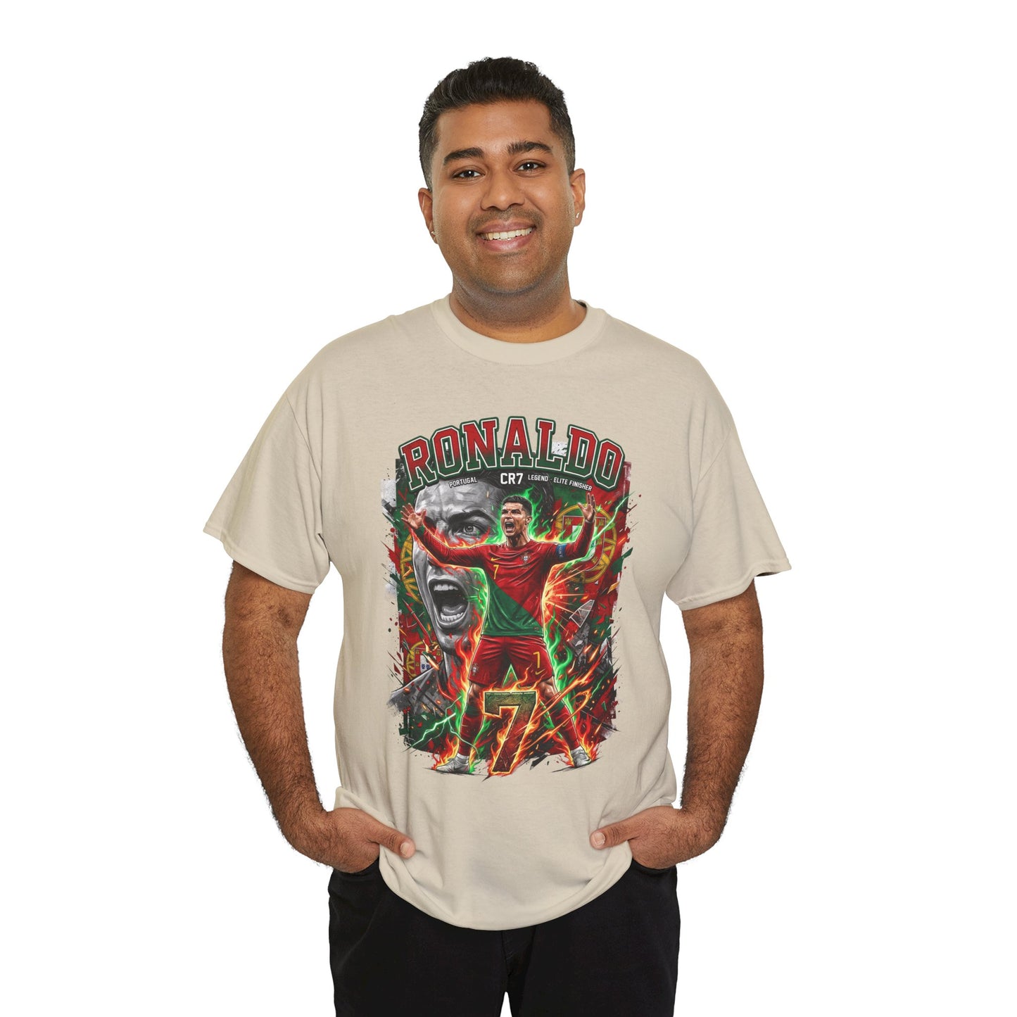 Ronaldo CR7 #7 – Portugal Football Legend T-Shirt
