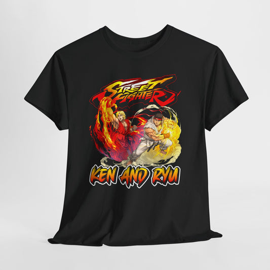 Street Fighter Ken and Ryu Combat T-shirt