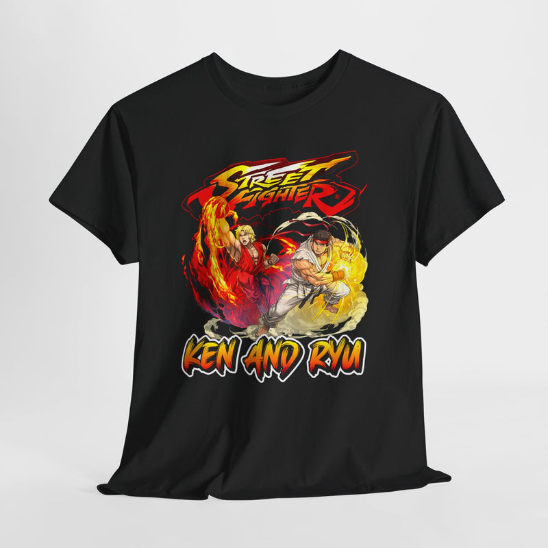 Street Fighter Ken and Ryu Combat T-shirt