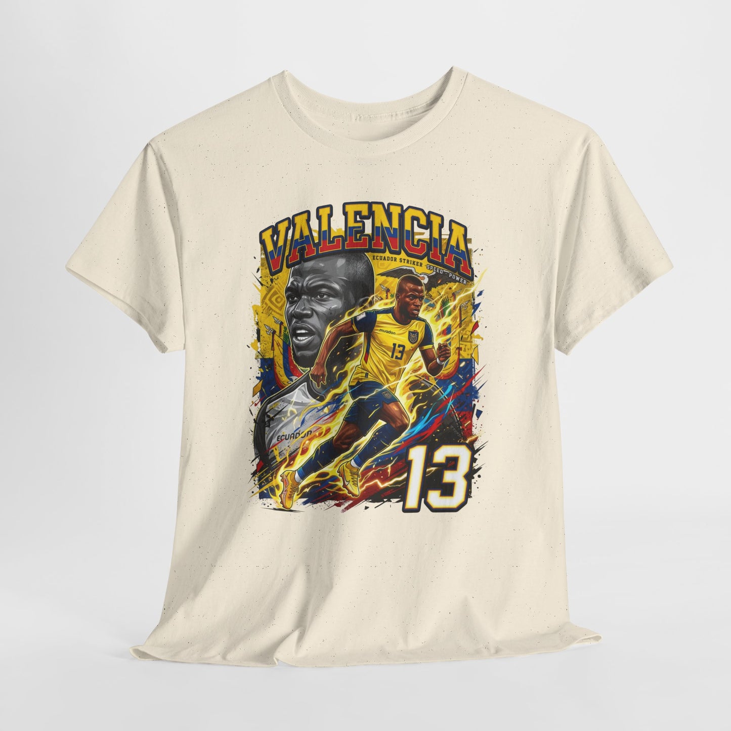 Valencia #13 – Ecuadorian Thunder T-Shirt