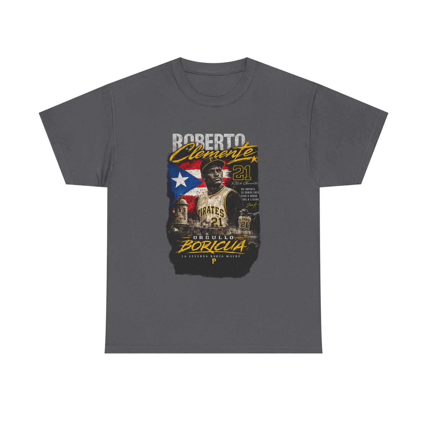 Roberto Clemente Puerto Rico Tribute T-Shirt