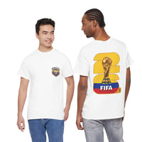 Colombia 2026 FIFA World Cup Fan Edition – Front & Back Premium Soccer T-Shirt