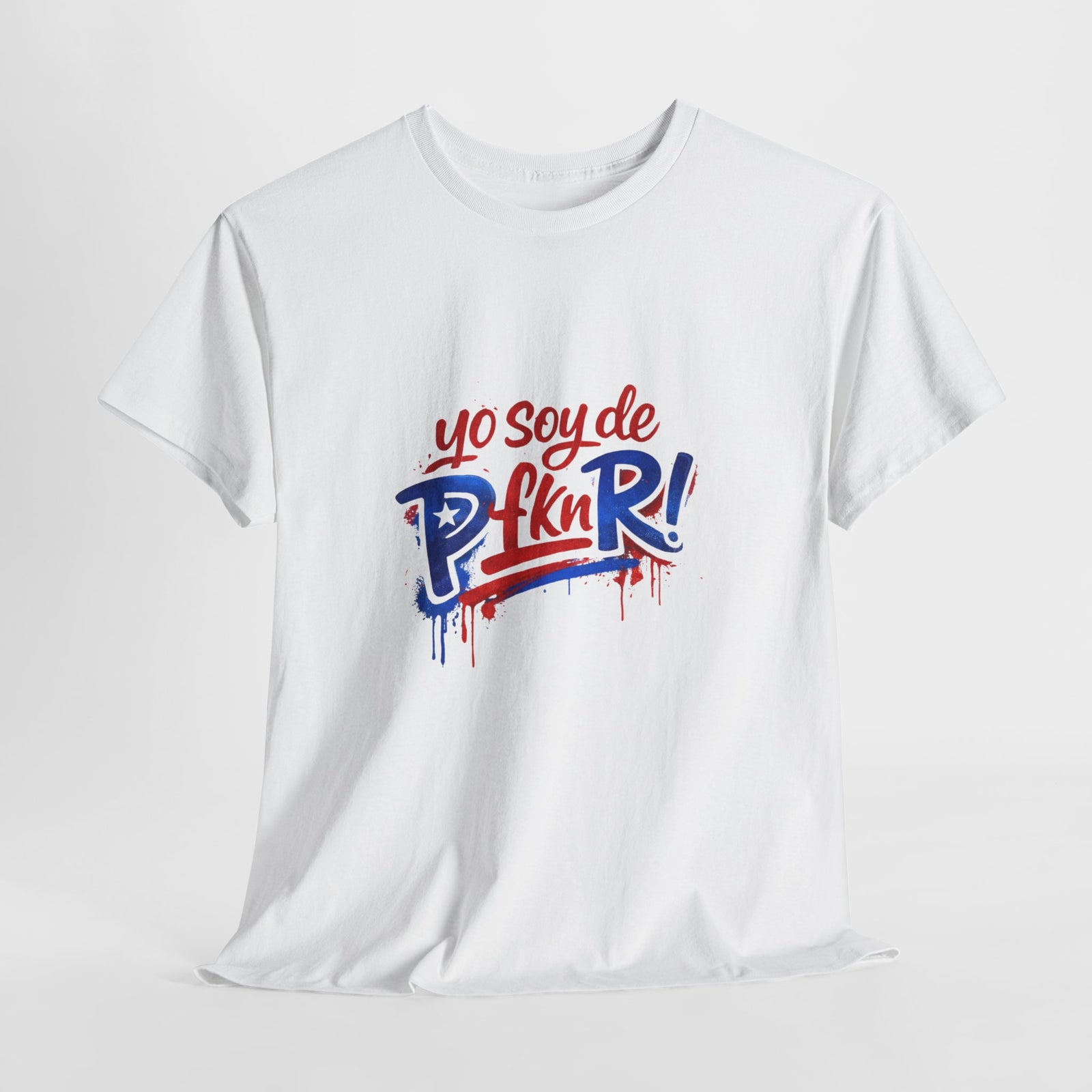 Yo Soy de P fkn R! Puerto Rico Graffiti Tee