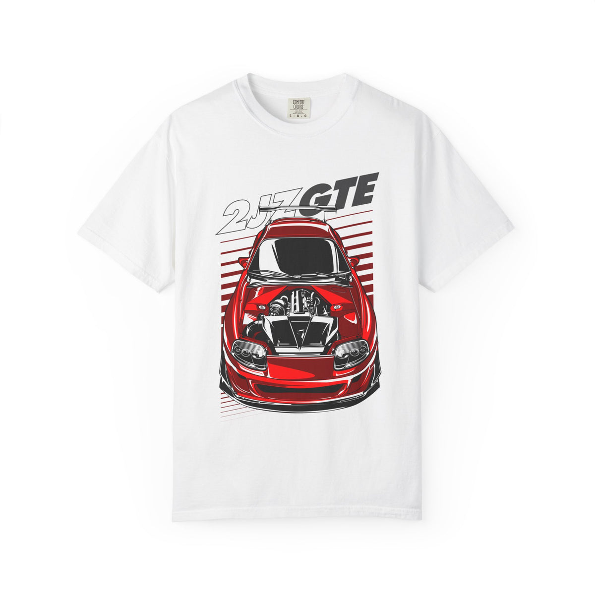 2.5 GTE Performance Sports Car Technical IllustrationT-shirt