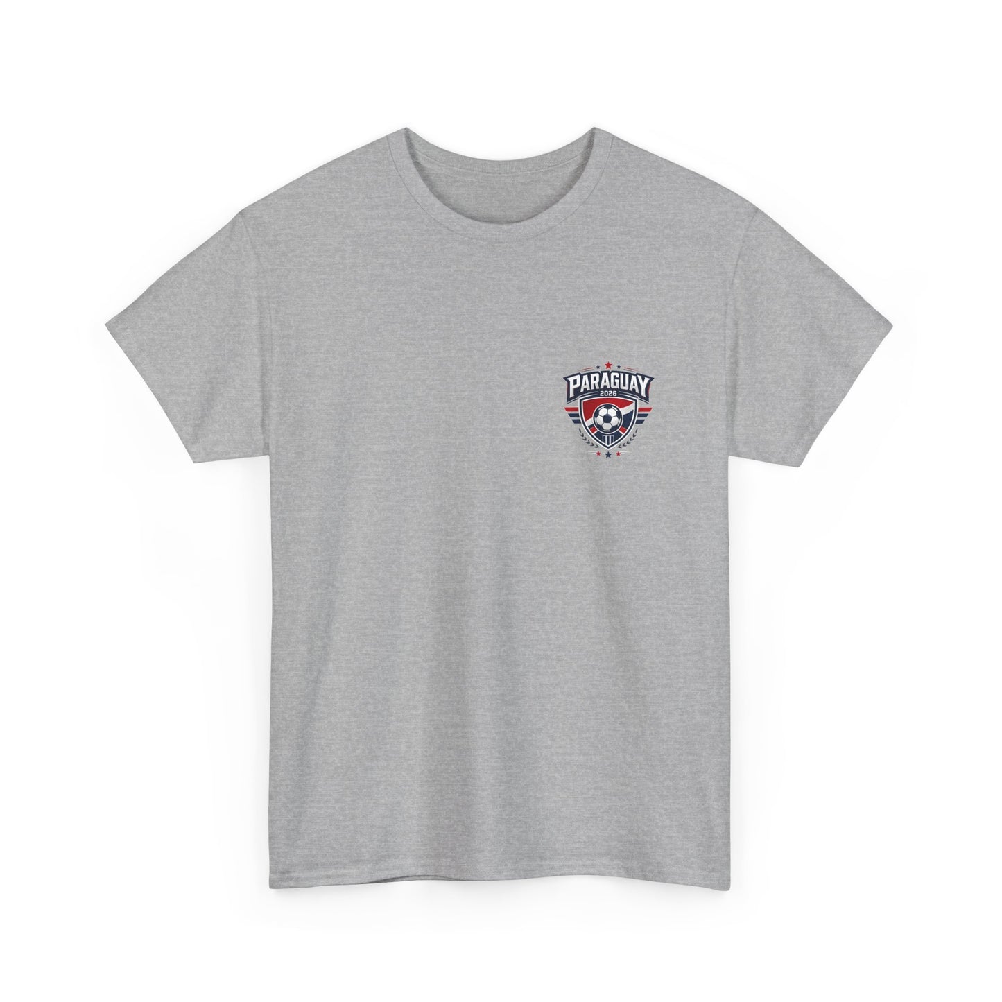 Paraguay 2026 FIFA World Cup Fan Edition – Front Crest & Championship Back Graphic T-Shirt