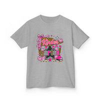 Kindergarten Girl Back to School T-Shirt – Pink Leopard First Day of Kindergarten Tee