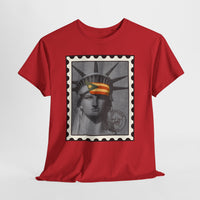 Statue of Liberty Protest Tee — "Liberty Under Protest" Puerto Rican Heritage Shirt