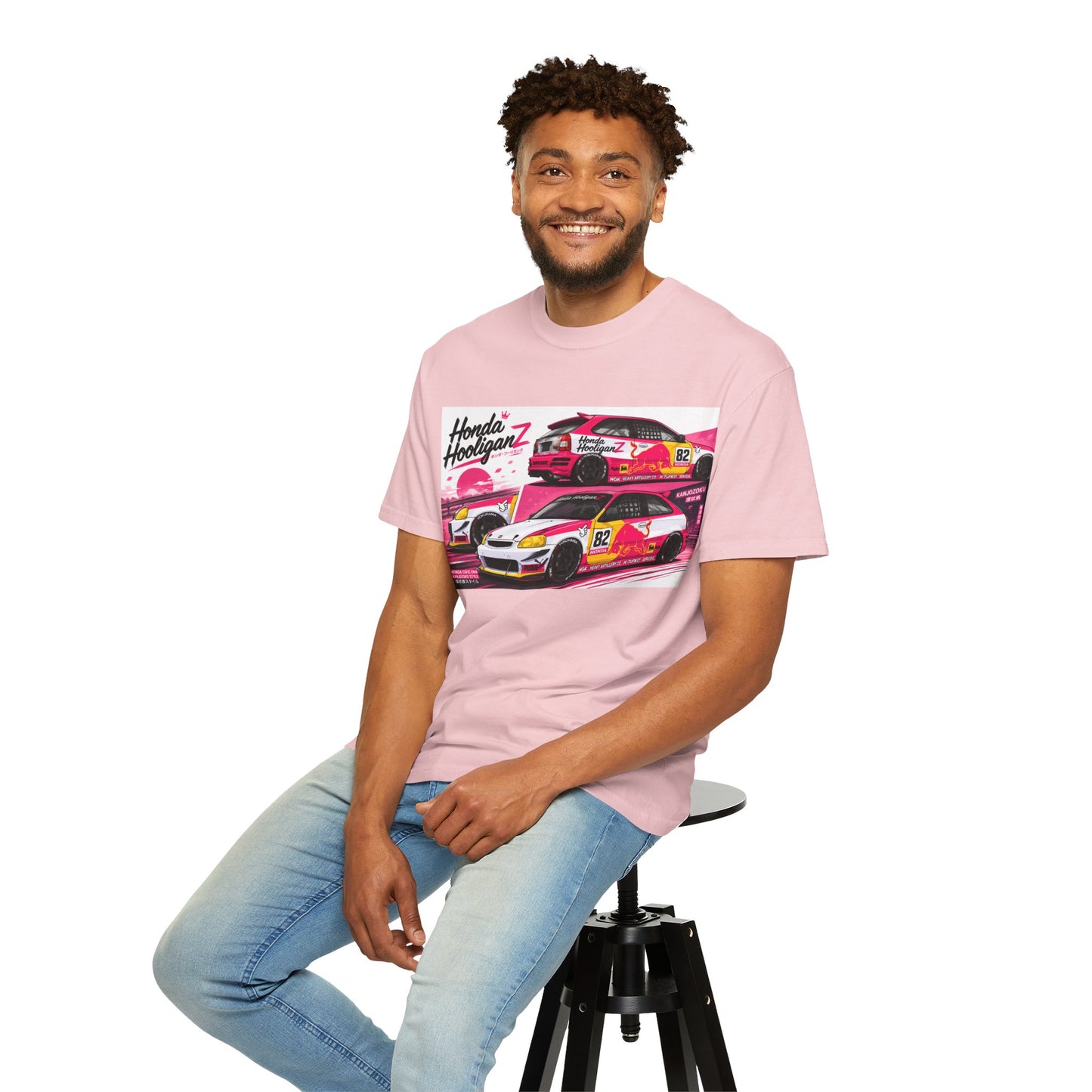 Honda HooliganZ: Pink Rush Kanjo Edition T-Shirt